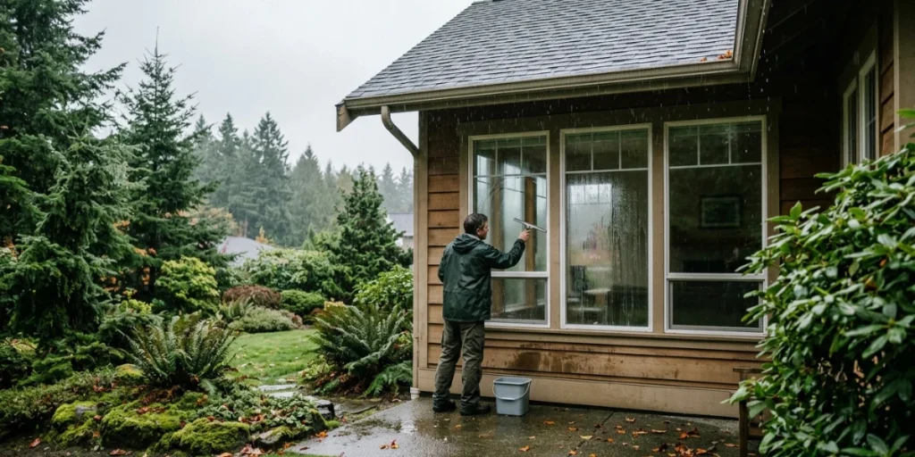 Clean Your Windows in Washington State's Rainy Climate