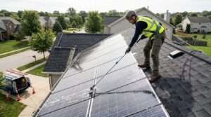 Cleaning Solar Panels